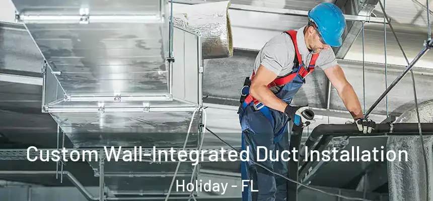 Custom Wall-Integrated Duct Installation Holiday - FL